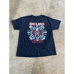 Guns N Roses Double Sided Tour Band Shirt